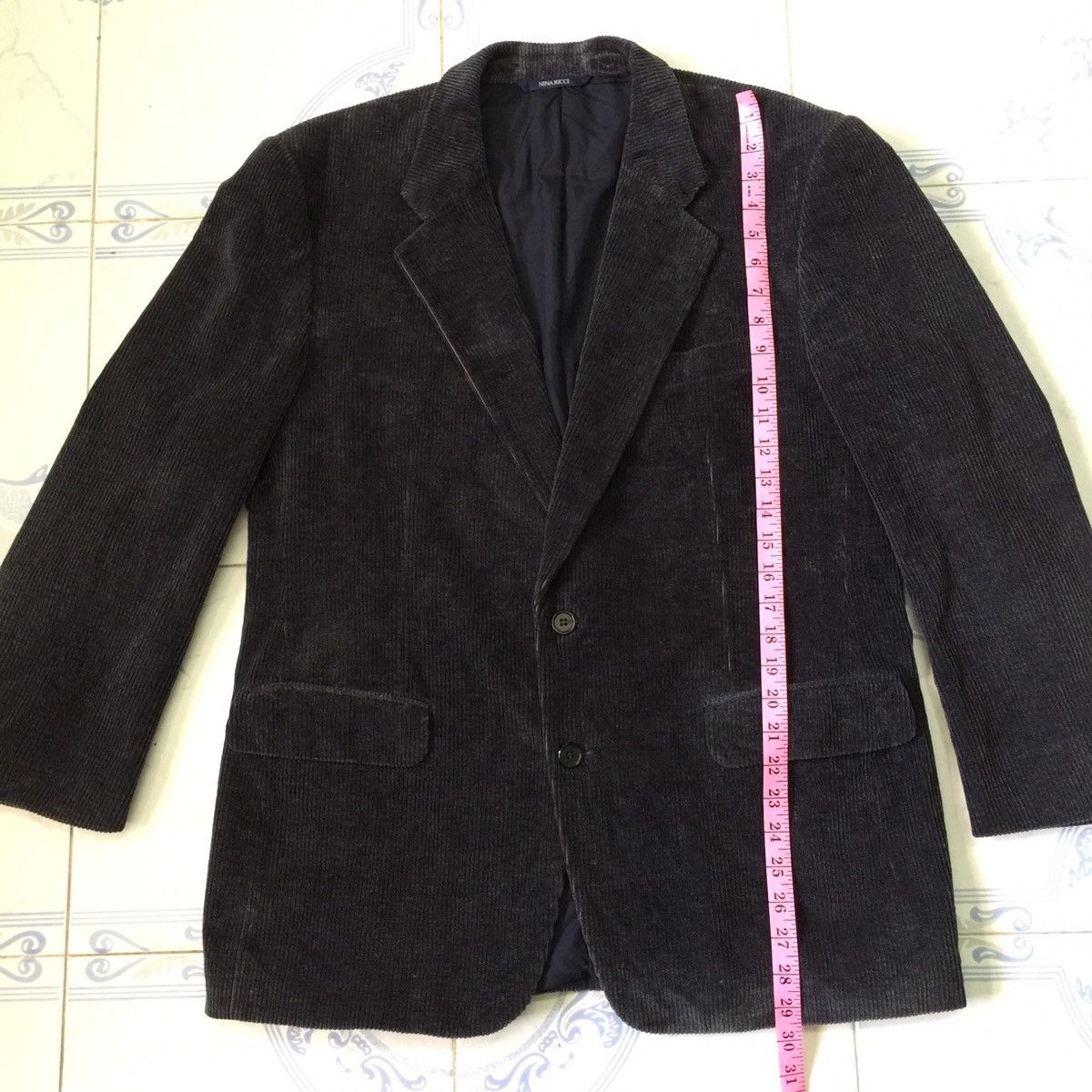 Nina Ricci NINA RICCI 2 Button Blazer Jacket Coat Men's Casual Size 38R - 11 Thumbnail
