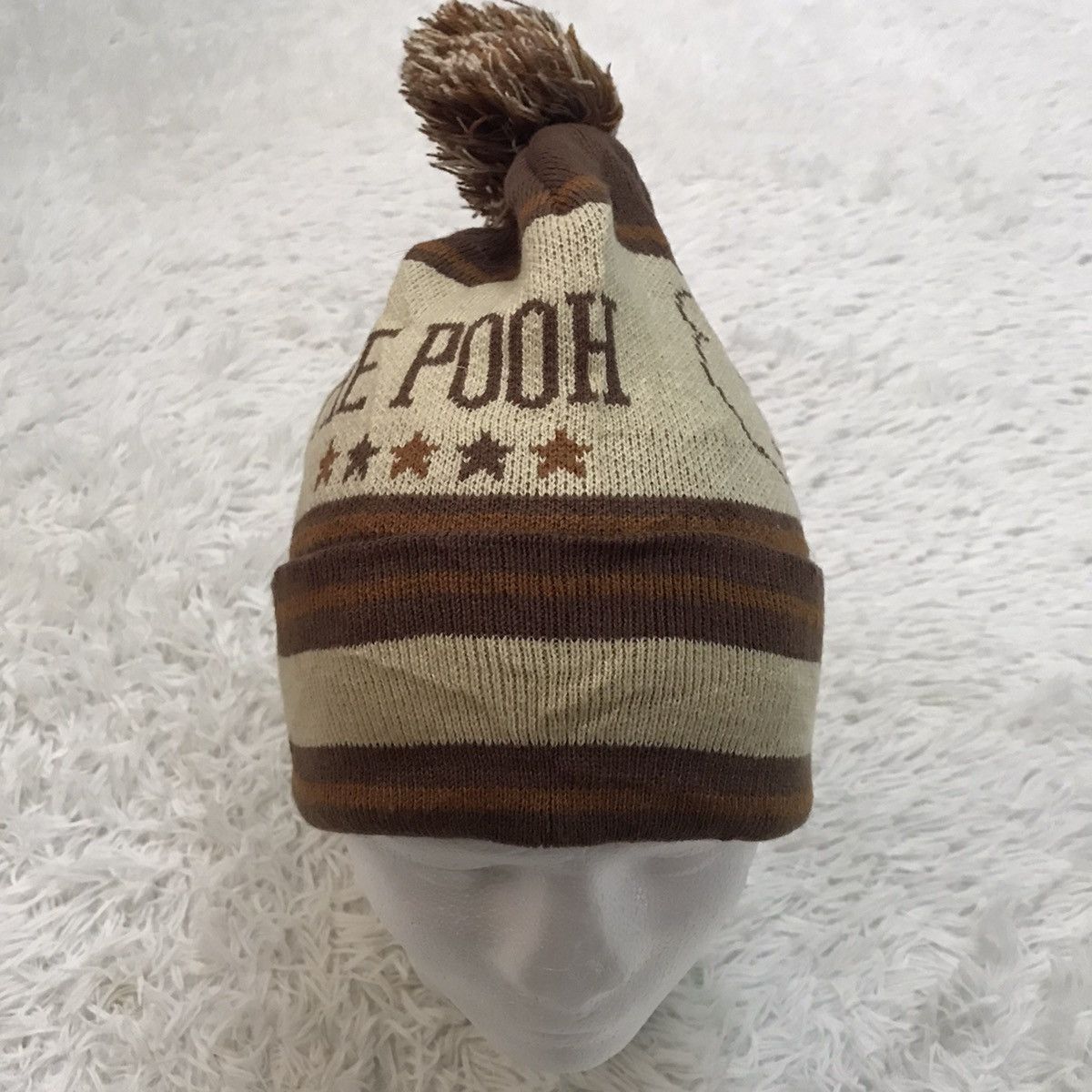 Japanese Brand Winnie The Pooh Beanie / Snow Hat / Snow Cap Size ONE SIZE - 8 Thumbnail