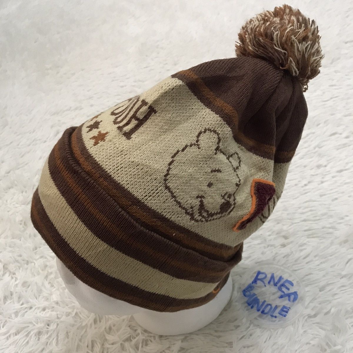 Japanese Brand Winnie The Pooh Beanie / Snow Hat / Snow Cap Size ONE SIZE - 11 Thumbnail