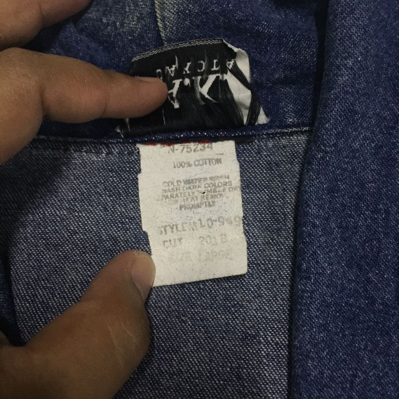 Japanese Brand D.A.K Y Dakota denim jacket cardigan Size US L / EU 52-54 / 3 - 8 Thumbnail
