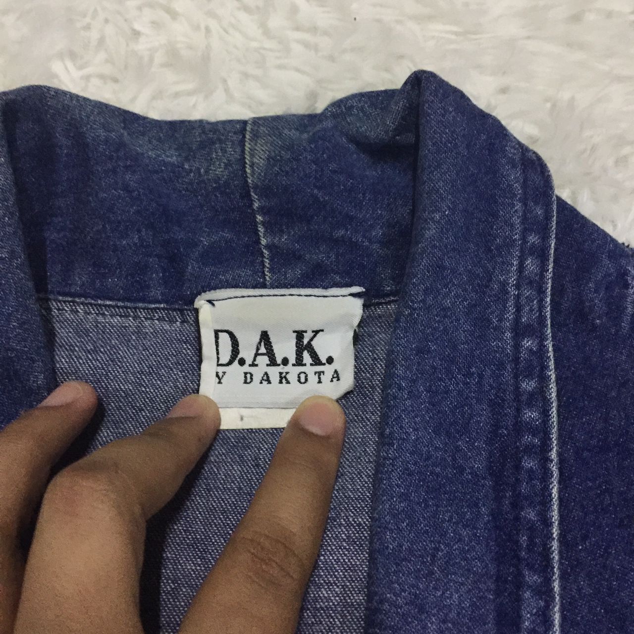Japanese Brand D.A.K Y Dakota denim jacket cardigan Size US L / EU 52-54 / 3 - 7 Thumbnail