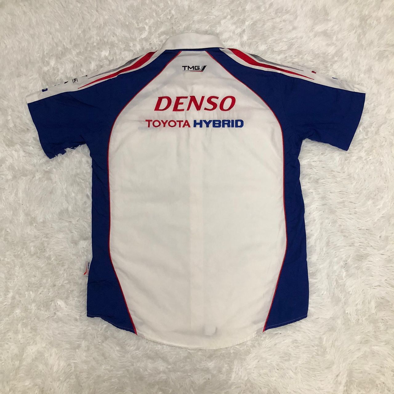 Japanese Brand Denso Toyota Hybrid Racing Motorsports Shirt Size US M / EU 48-50 / 2 - 2 Thumbnail