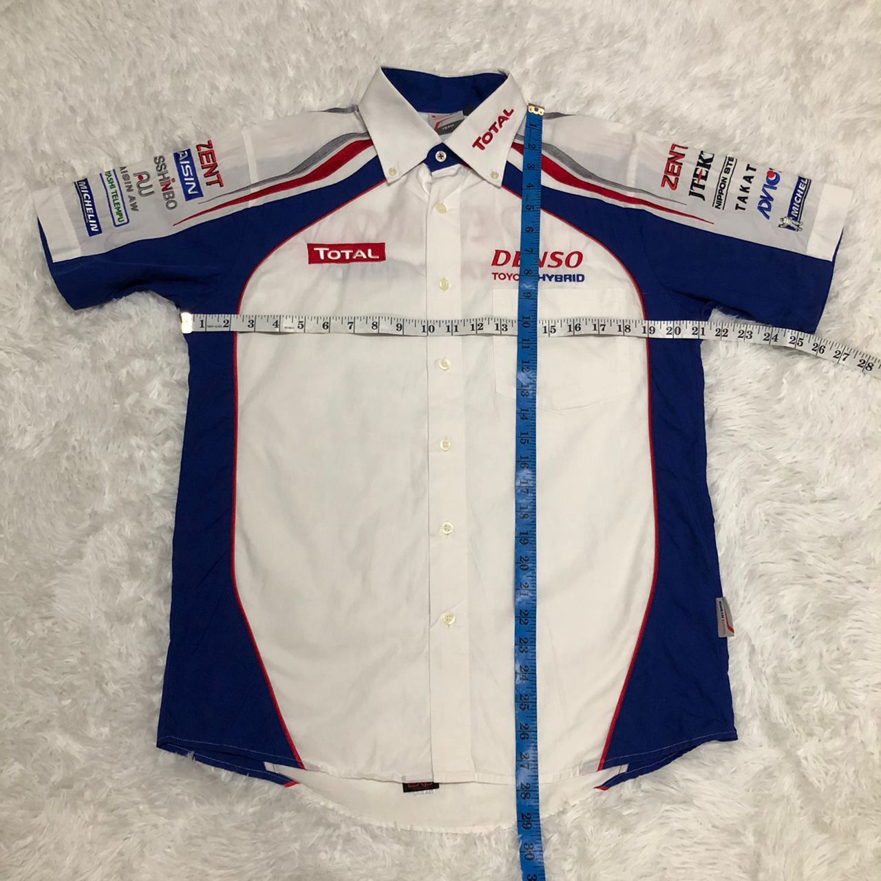 Japanese Brand Denso Toyota Hybrid Racing Motorsports Shirt Size US M / EU 48-50 / 2 - 4 Thumbnail