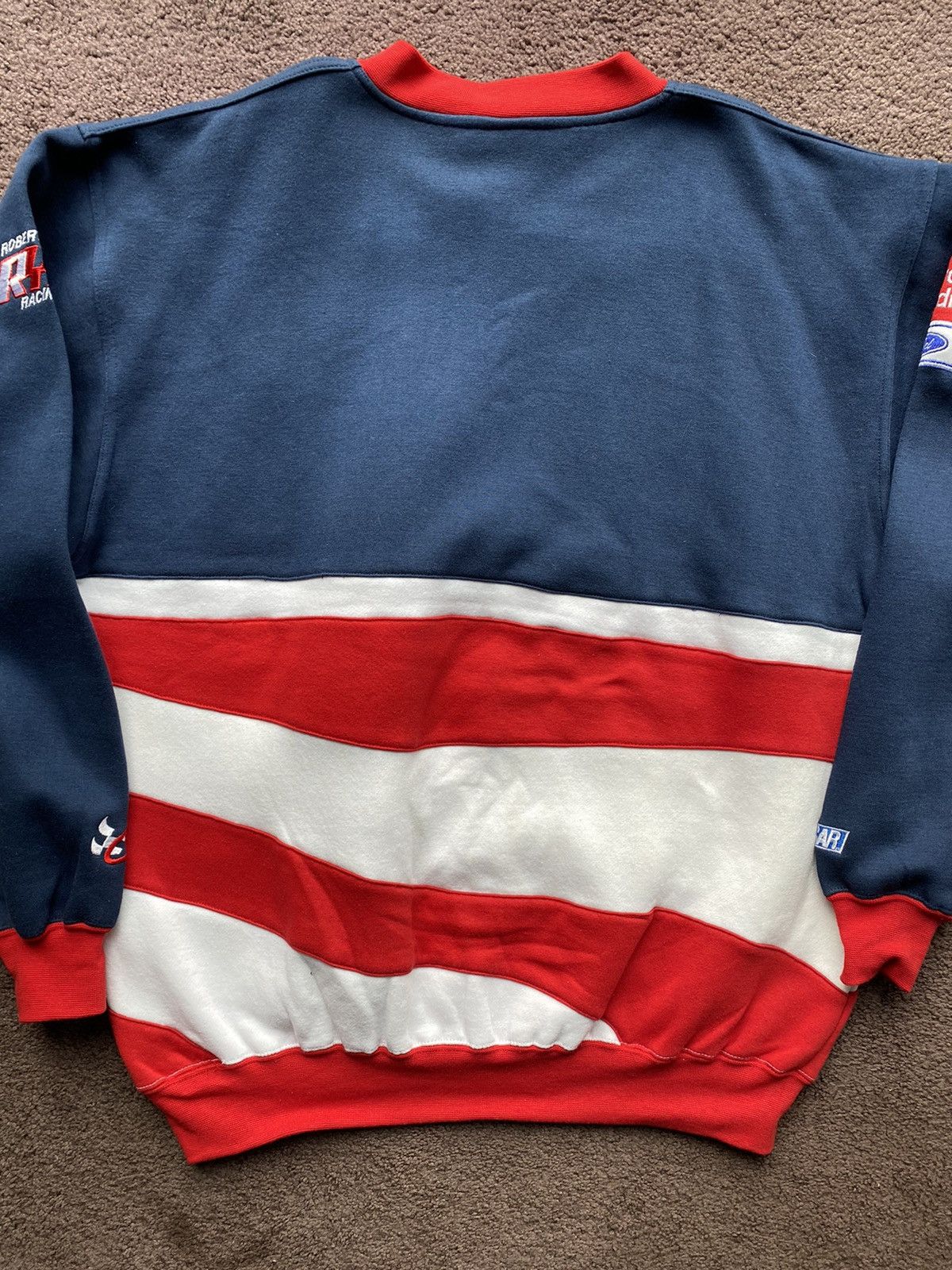 Chase Authentics Deadstock Nascar Cut & Sew Crewneck Size US L / EU 52-54 / 3 - 4 Thumbnail