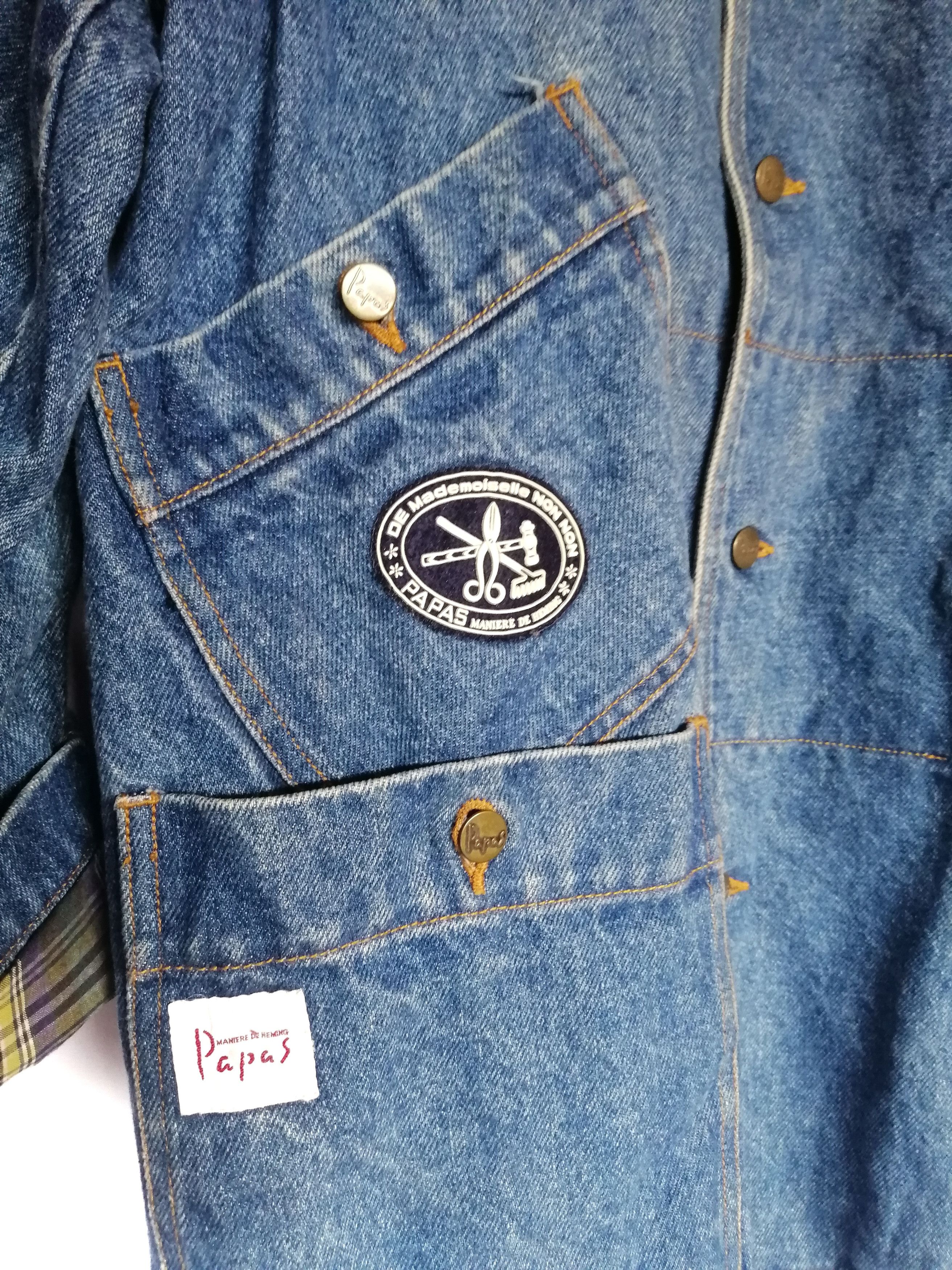 Japanese Brand Vintage Japanese Brand Papas Denim Duster Jacket Size US M / EU 48-50 / 2 - 4 Thumbnail