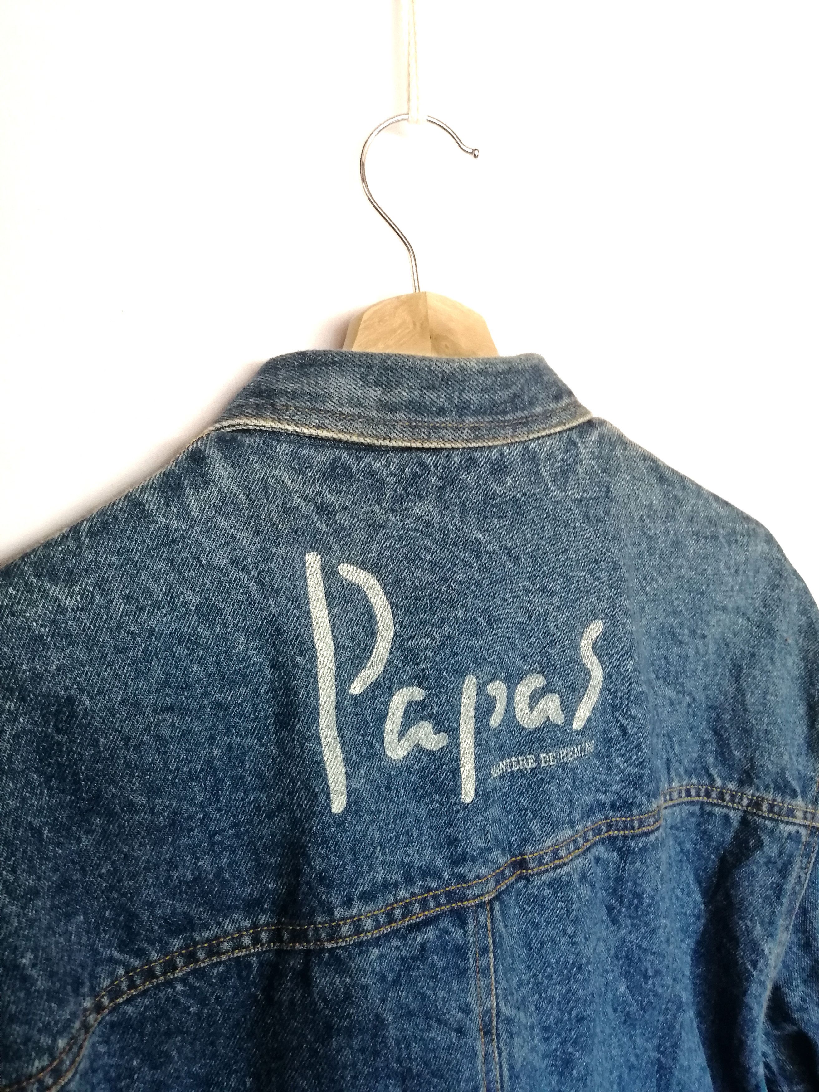 Japanese Brand Vintage Japanese Brand Papas Denim Duster Jacket Size US M / EU 48-50 / 2 - 7 Thumbnail
