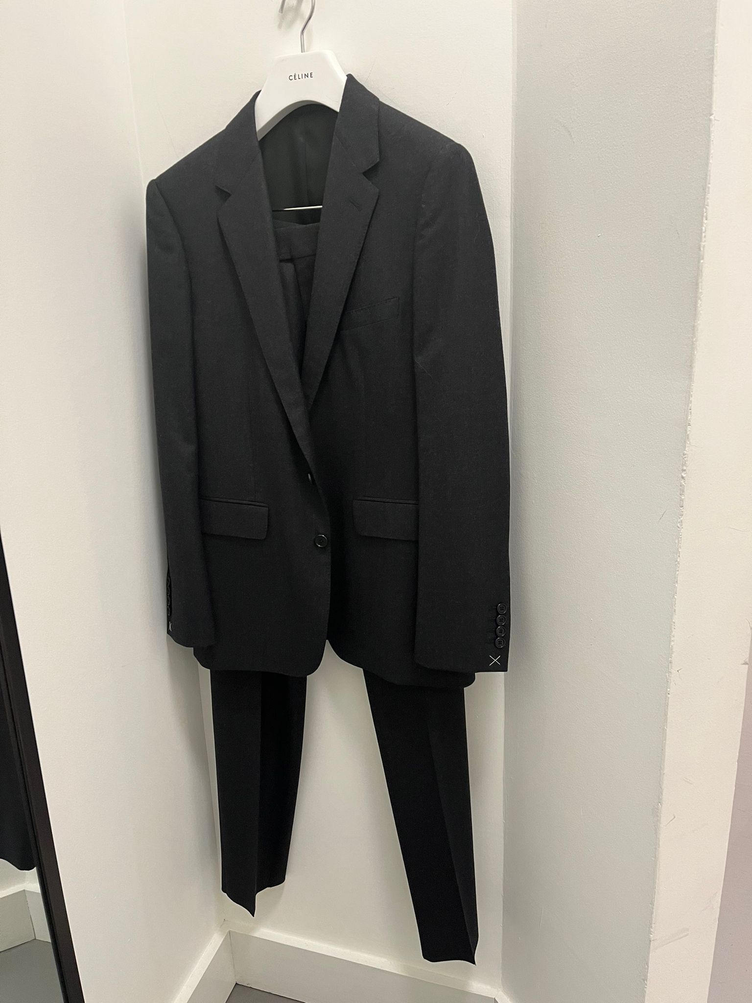 Celine Costume Suits in Black Color Size US M / EU 48-50 / 2 - 7 Thumbnail