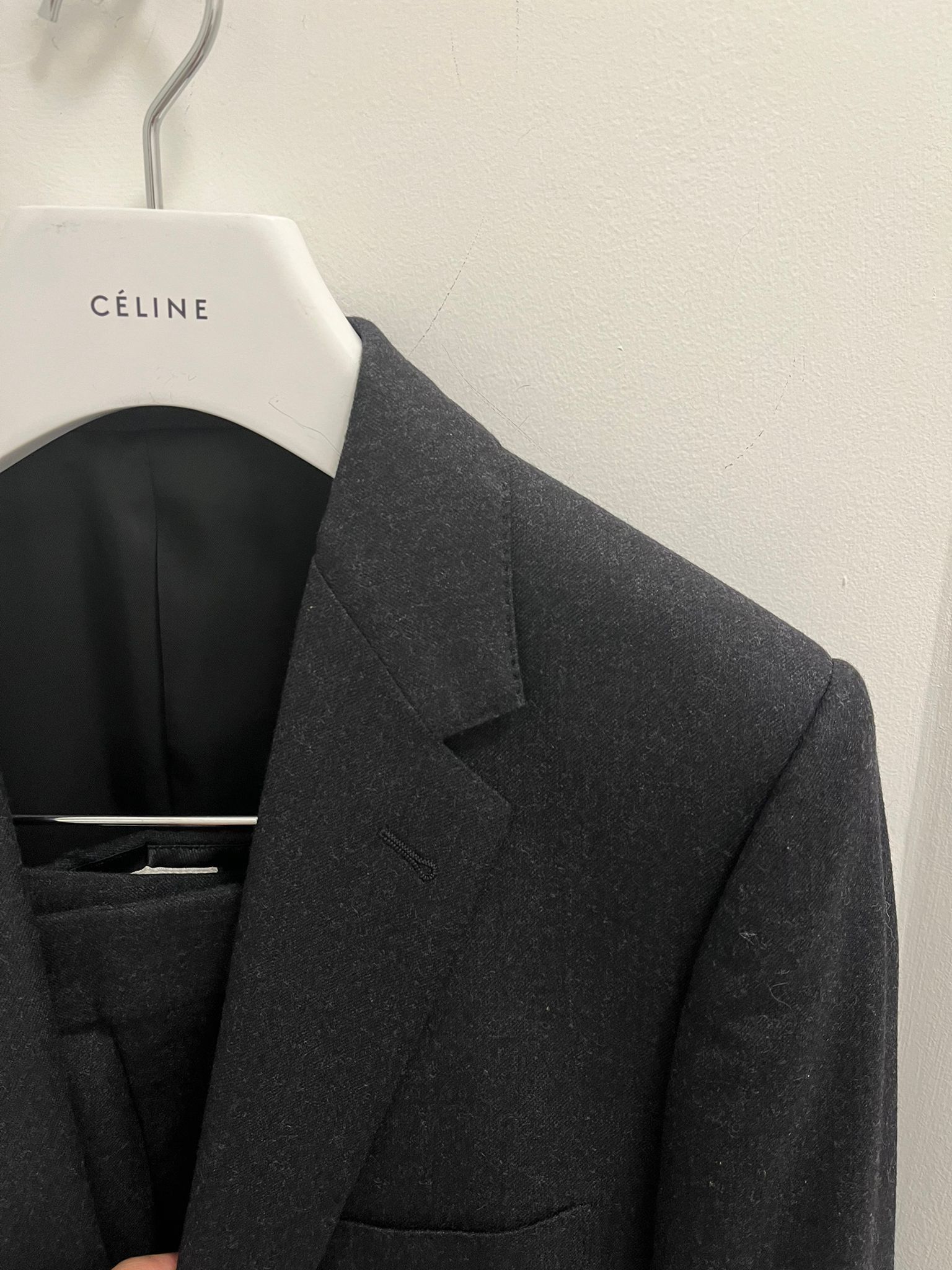 Celine Costume Suits in Black Color Size US M / EU 48-50 / 2 - 3 Thumbnail