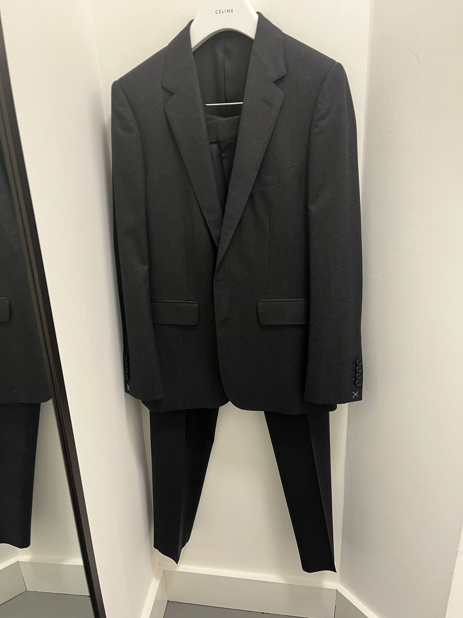 Celine Costume Suits in Black Color Size US M / EU 48-50 / 2 - 12 Thumbnail