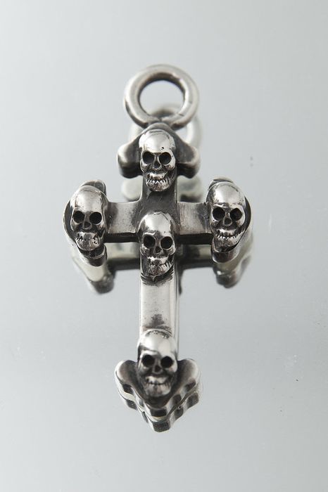 Gaboratory Stanley Guess Guns cross pendant | Grailed