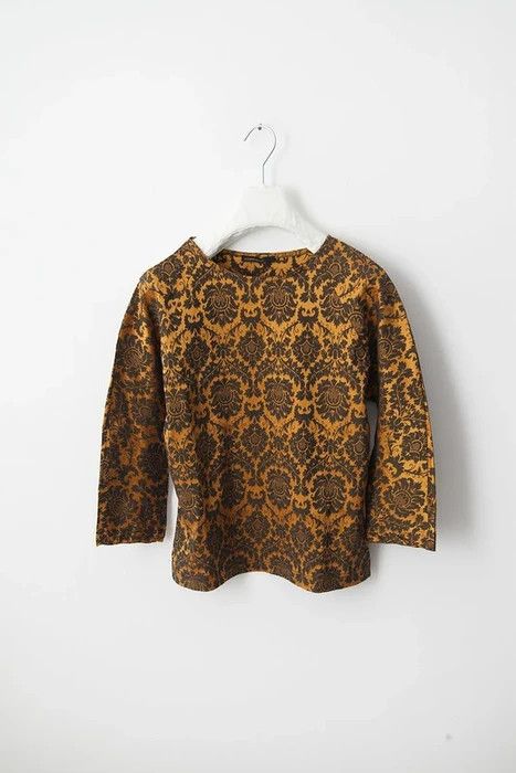 image of Alexander Mcqueen Ss97 Top in Orange, Women's (Size Medium)