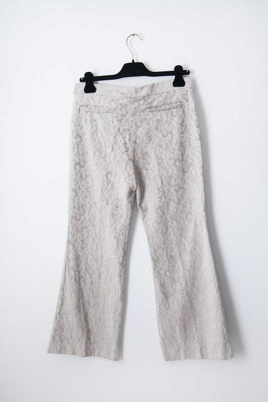 Gucci × Tom Ford SS00 Brocarde flared trousers Size 30" / US 8 / IT 44 - 4 Thumbnail