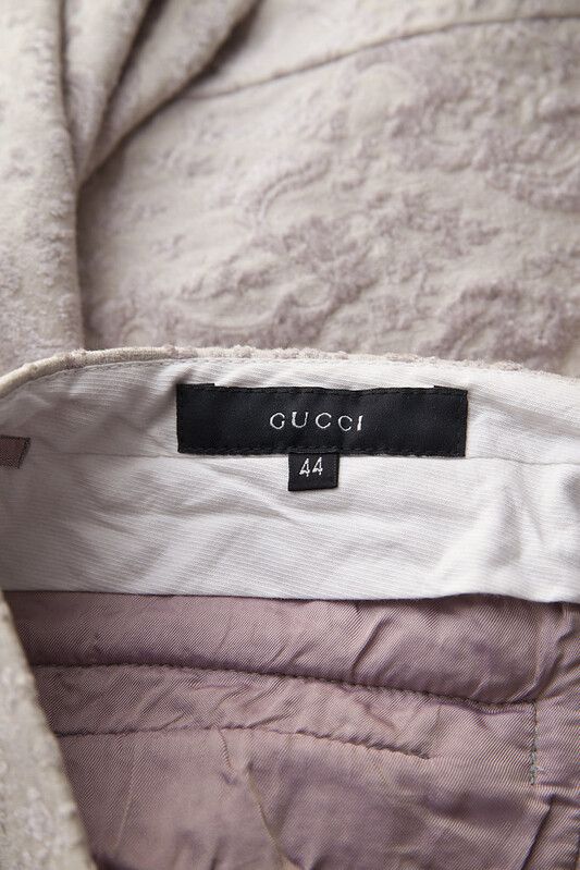 Gucci × Tom Ford SS00 Brocarde flared trousers Size 30" / US 8 / IT 44 - 7 Thumbnail
