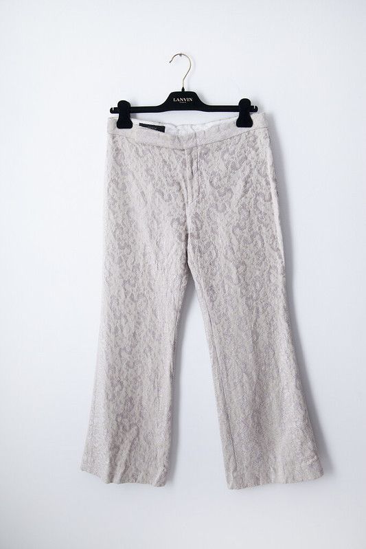 Gucci × Tom Ford SS00 Brocarde flared trousers Size 30" / US 8 / IT 44 - 1 Thumbnail