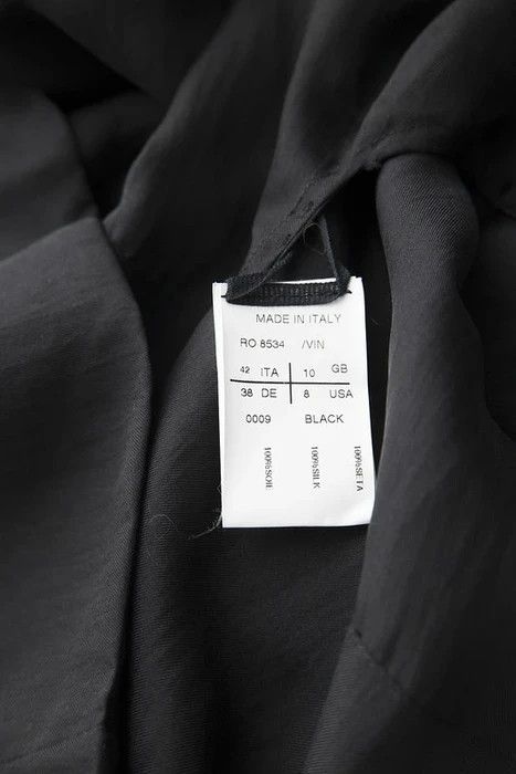 Rick Owens SS11 black silk dress Size S / US 4 / IT 40 - 6 Thumbnail