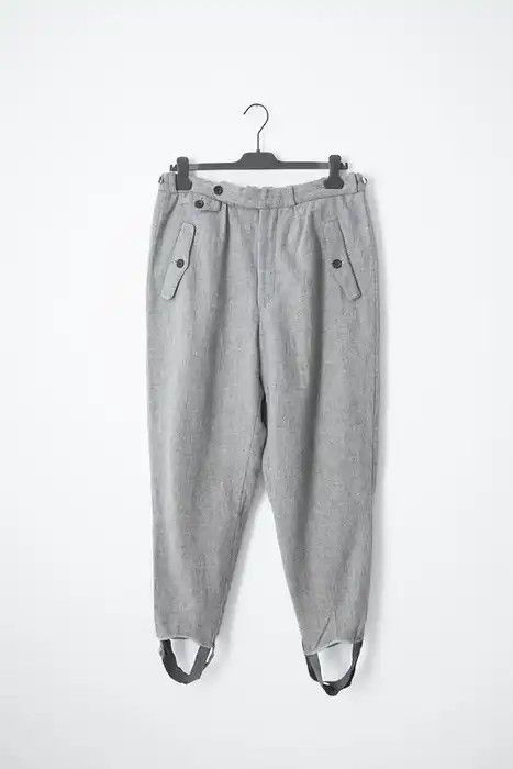 image of Yohji Yamamoto 80's Trousers in Grey, Men's (Size 30)