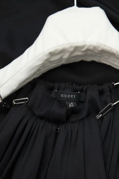 Gucci × Tom Ford SS00 Tom Ford black halter dress Size S / US 4 / IT 40 - 8 Thumbnail