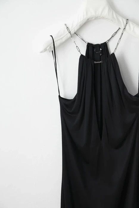 Gucci × Tom Ford SS00 Tom Ford black halter dress Size S / US 4 / IT 40 - 4 Thumbnail