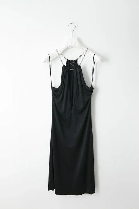 Gucci × Tom Ford SS00 Tom Ford black halter dress Size S / US 4 / IT 40 - 3 Thumbnail