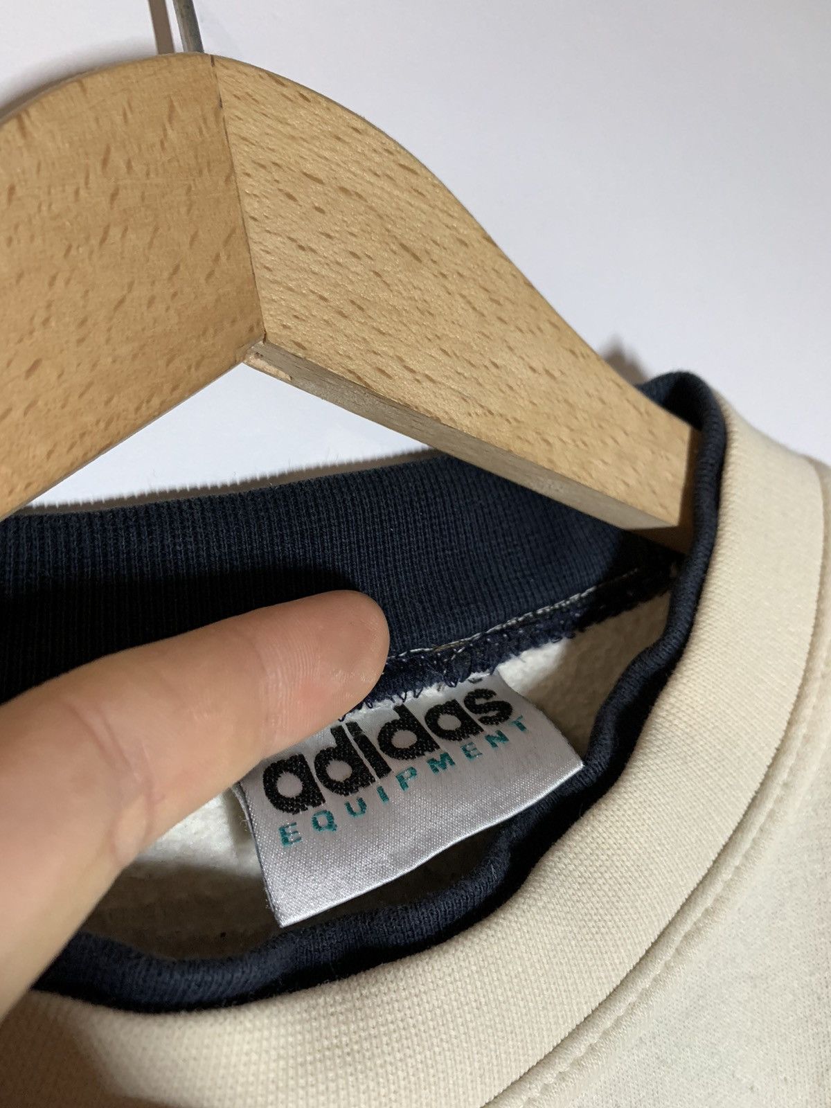 Adidas × Vintage Adidas Equipment 90’s Vintage Sweatshirt Crewneck Size US XL / EU 56 / 4 - 5 Thumbnail