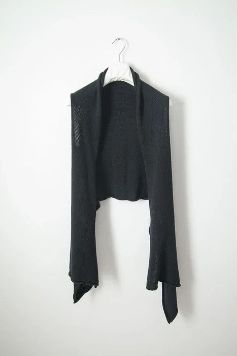 image of Ys Vintage Wool Cardigan in Black, Women's (Size Medium)