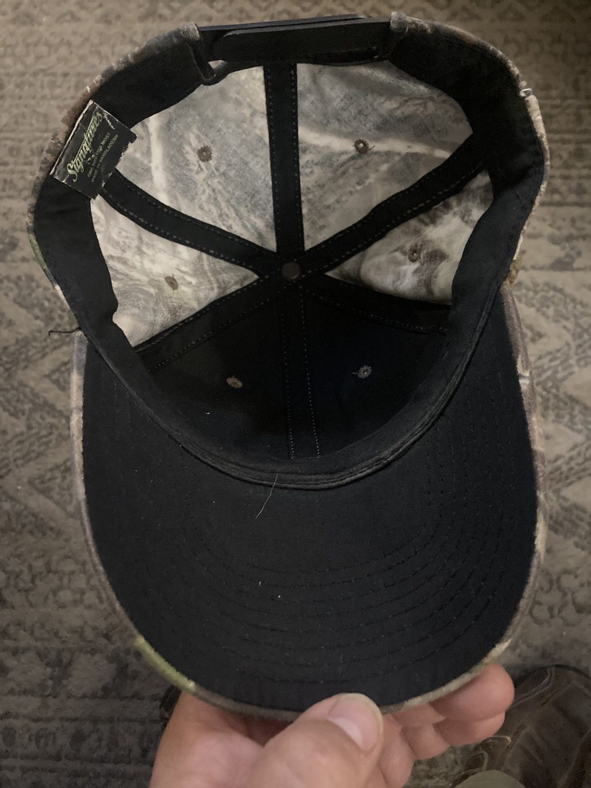 Vintage Plain Camo Camouflage Snapback Vintage Trucker Hat Cap hunt Size ONE SIZE - 10 Thumbnail
