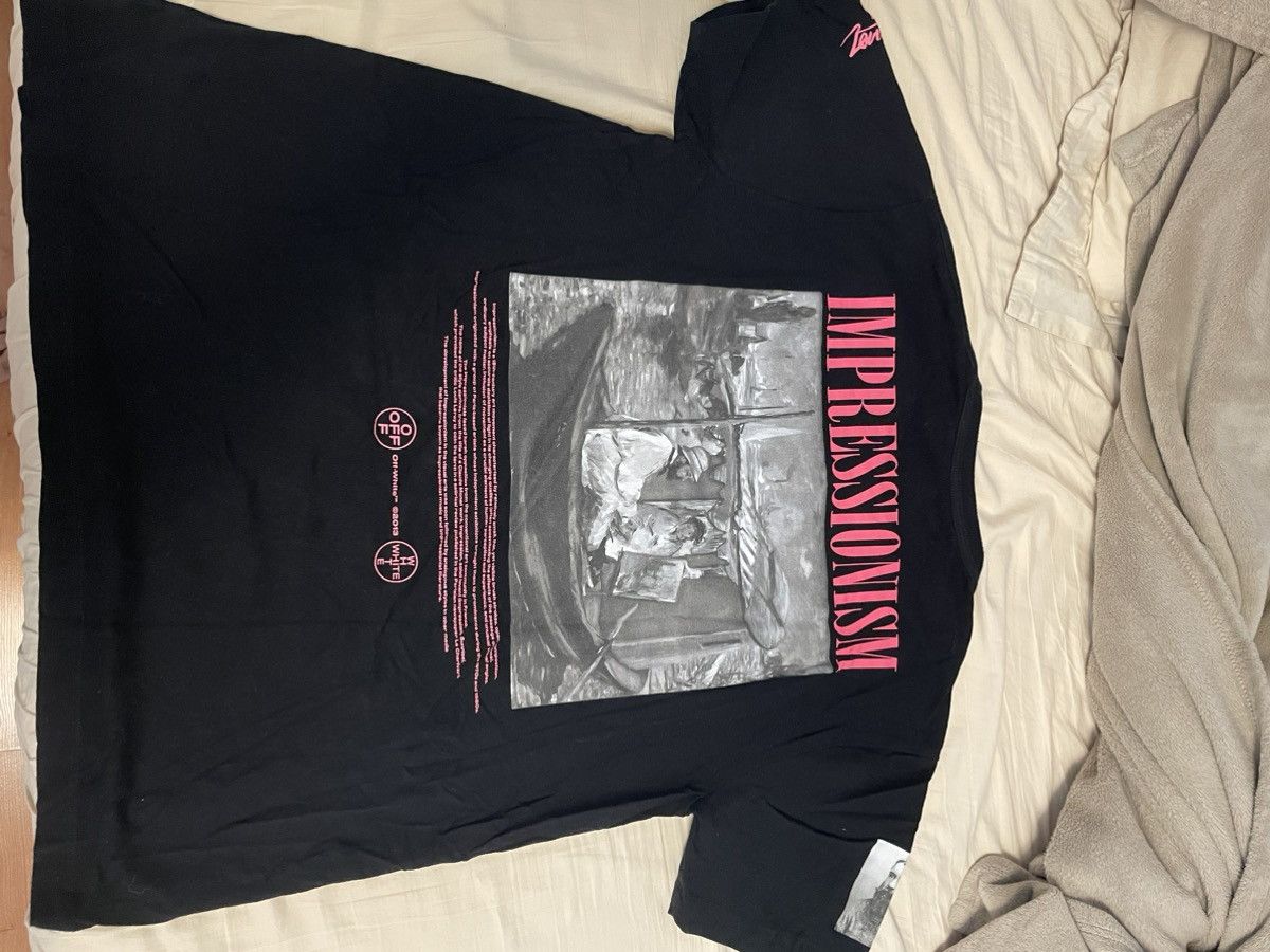 Off-White Off White 2019 Impressionism T-Shirt Size US XS / EU 42 / 0 - 2 Thumbnail