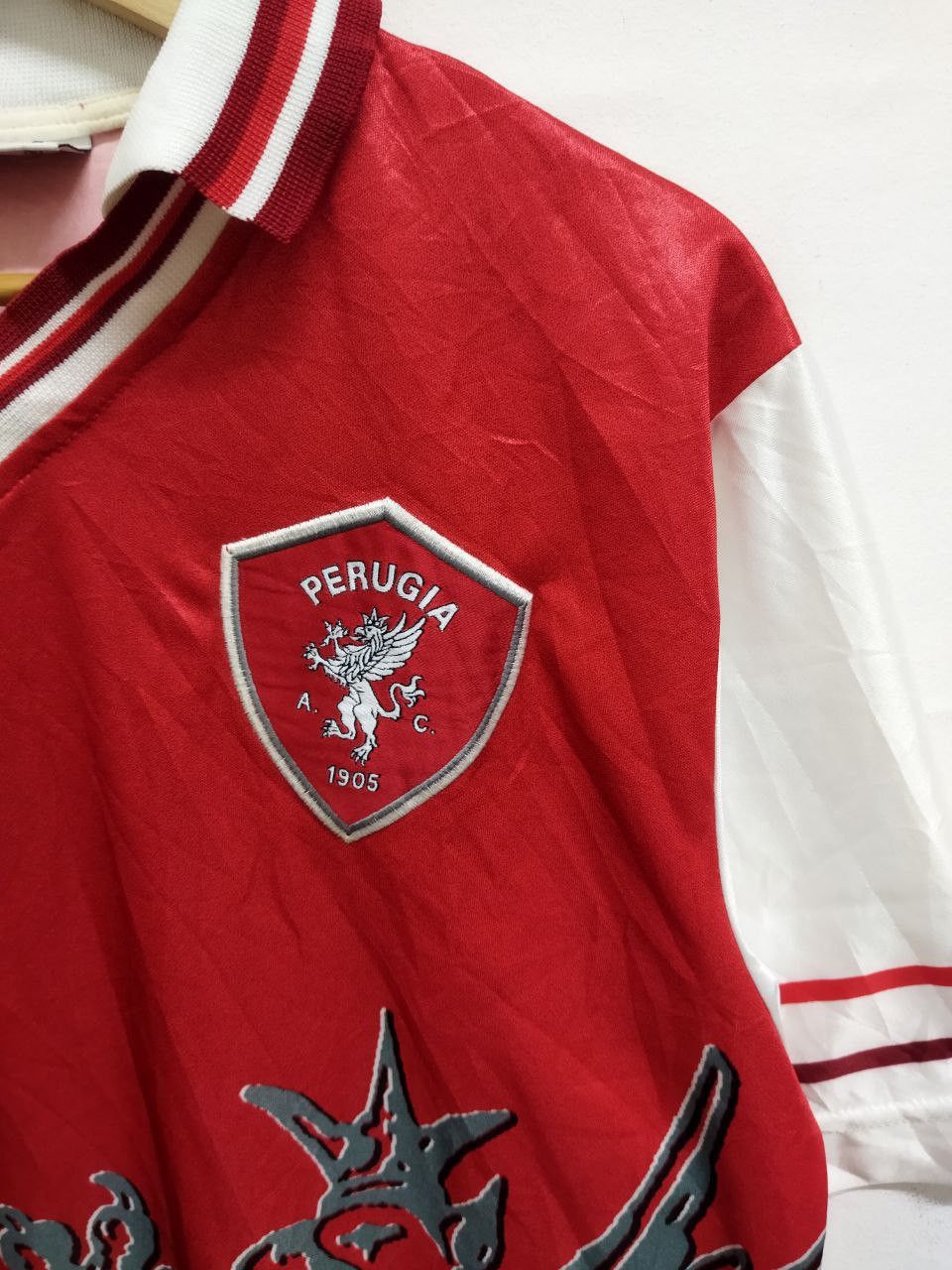 Vintage Vintage Perugia by Galex #7 Nakata Jersey Size US L / EU 52-54 / 3 - 8 Thumbnail