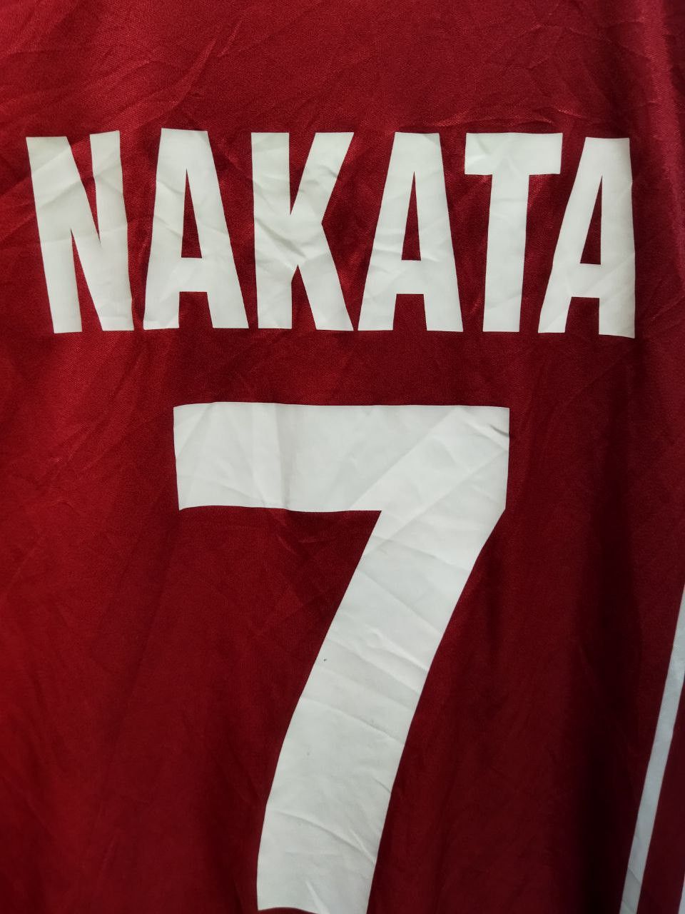 Vintage Vintage Perugia by Galex #7 Nakata Jersey Size US L / EU 52-54 / 3 - 4 Thumbnail