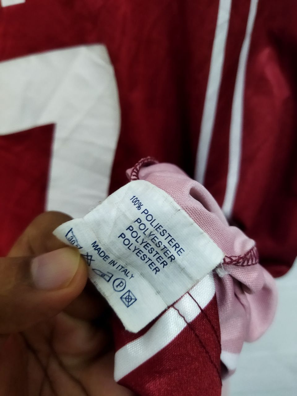 Vintage Vintage Perugia by Galex #7 Nakata Jersey Size US L / EU 52-54 / 3 - 3 Thumbnail