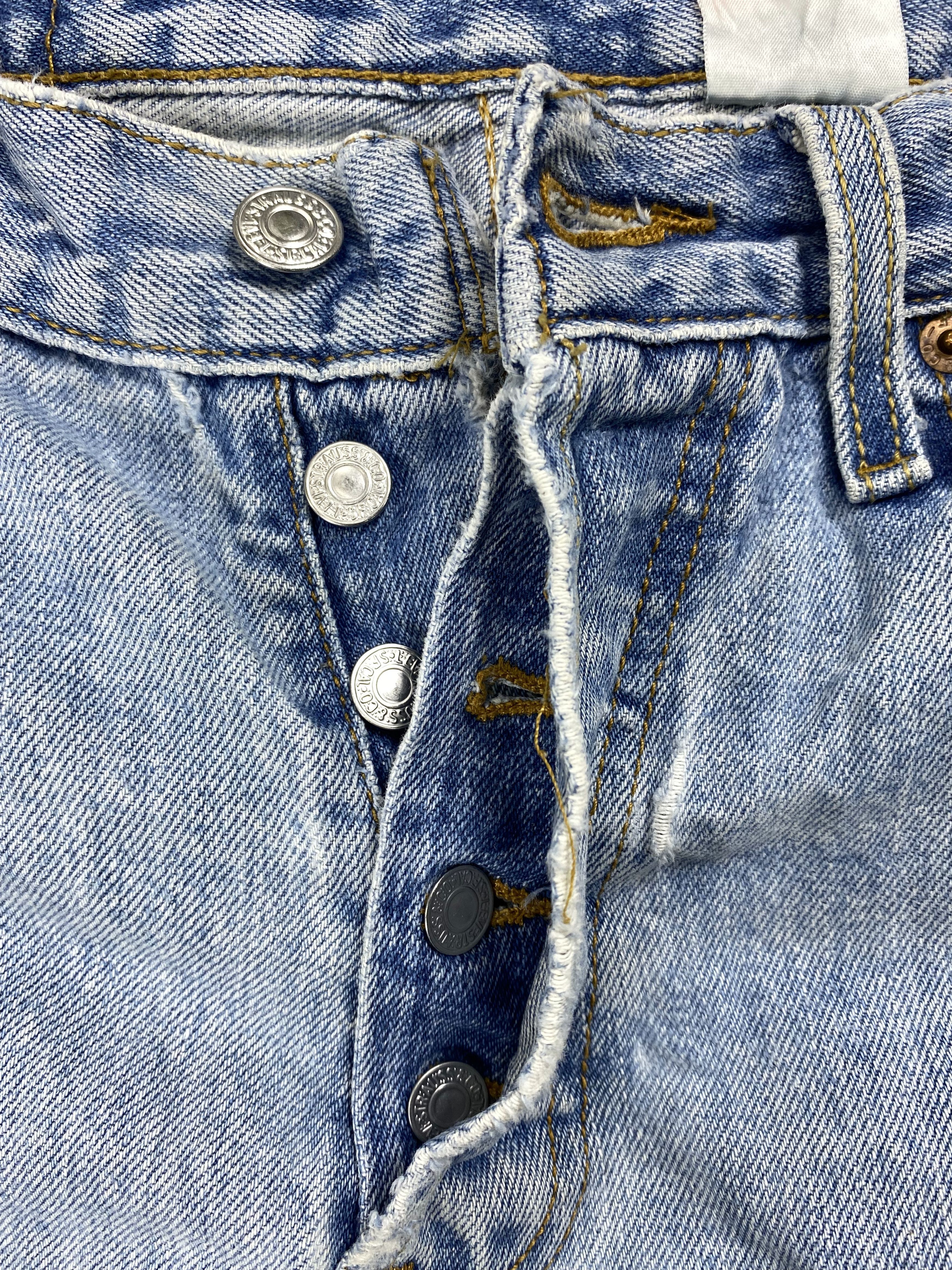 Levi's Mid Blue Vintage Levi's 501 Jeans 29x29 Denim -JN1157 Size US 29 - 6 Thumbnail