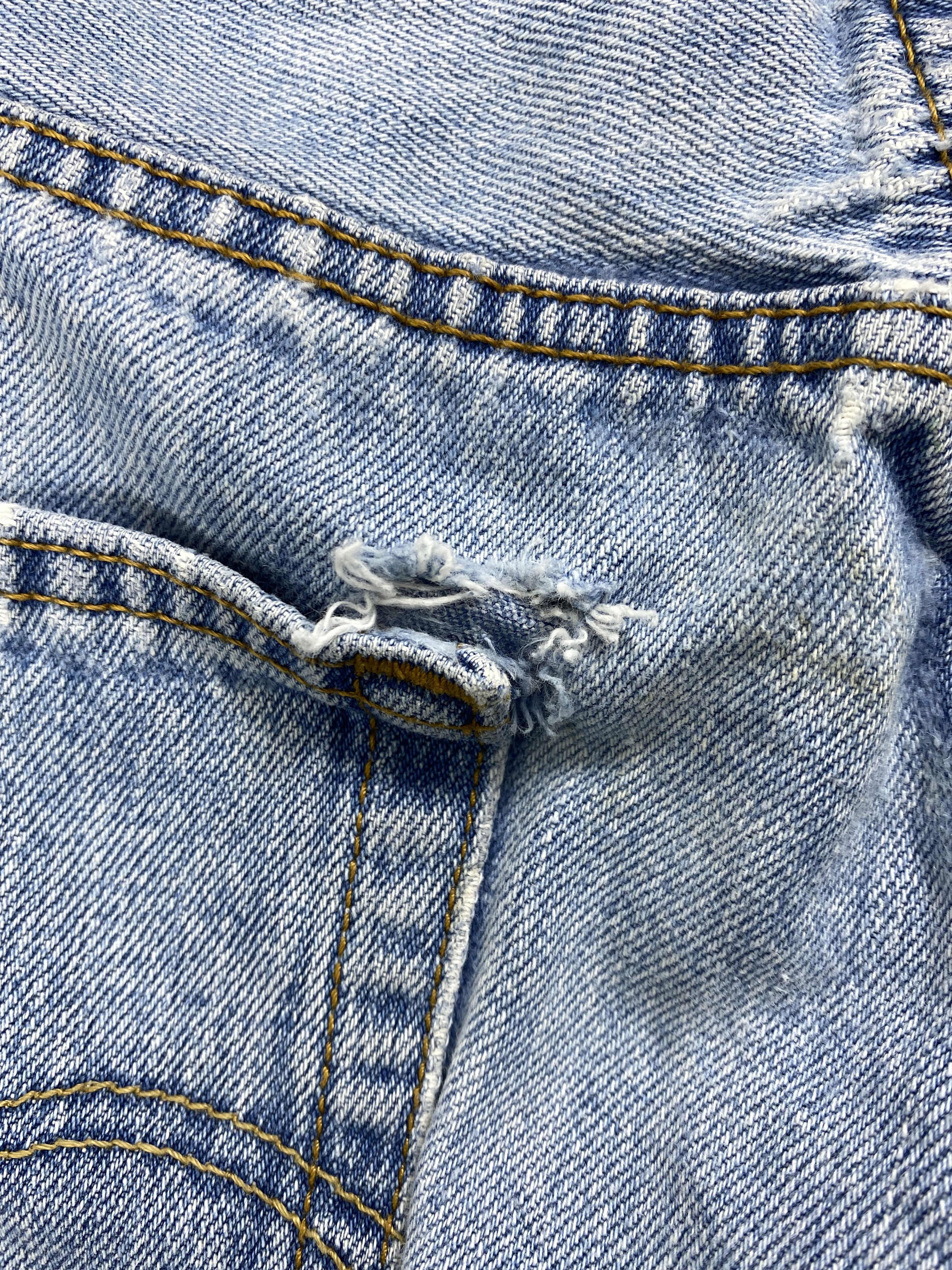 Levi's Mid Blue Vintage Levi's 501 Jeans 29x29 Denim -JN1157 Size US 29 - 13 Thumbnail