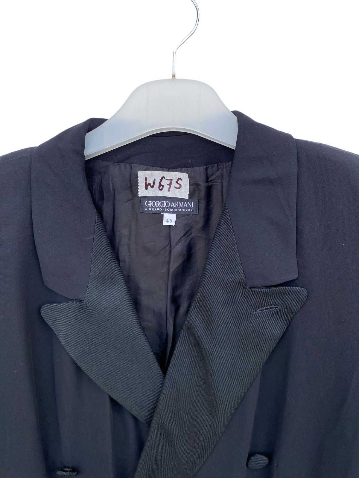 Giorgio Armani Vintage Giorhio Armani Double Breast Blazer Jacket Size 46R - 3 Thumbnail