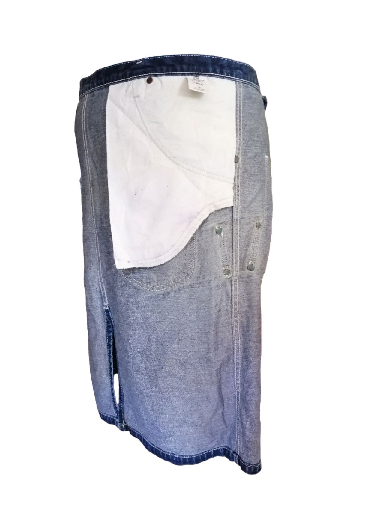 Lee Vintage Lee Faded Denim Waist Apron Size ONE SIZE - 10 Thumbnail