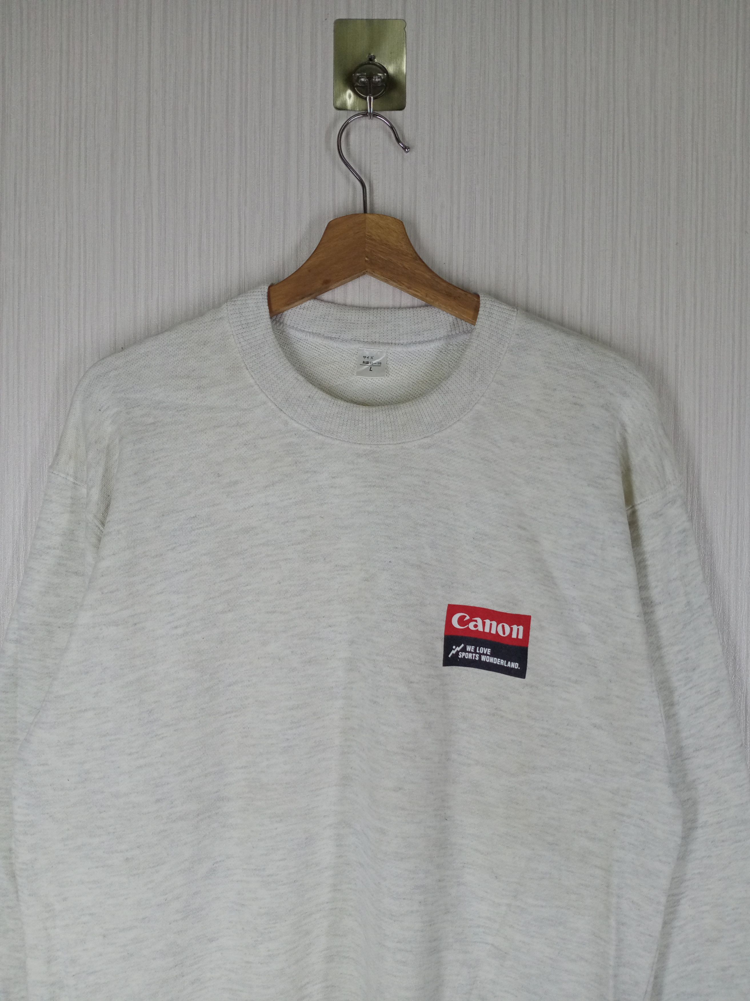 Vintage Vintage 90s Canon Small Logo Crewneck Sweatshirt Size US L / EU 52-54 / 3 - 2 Thumbnail
