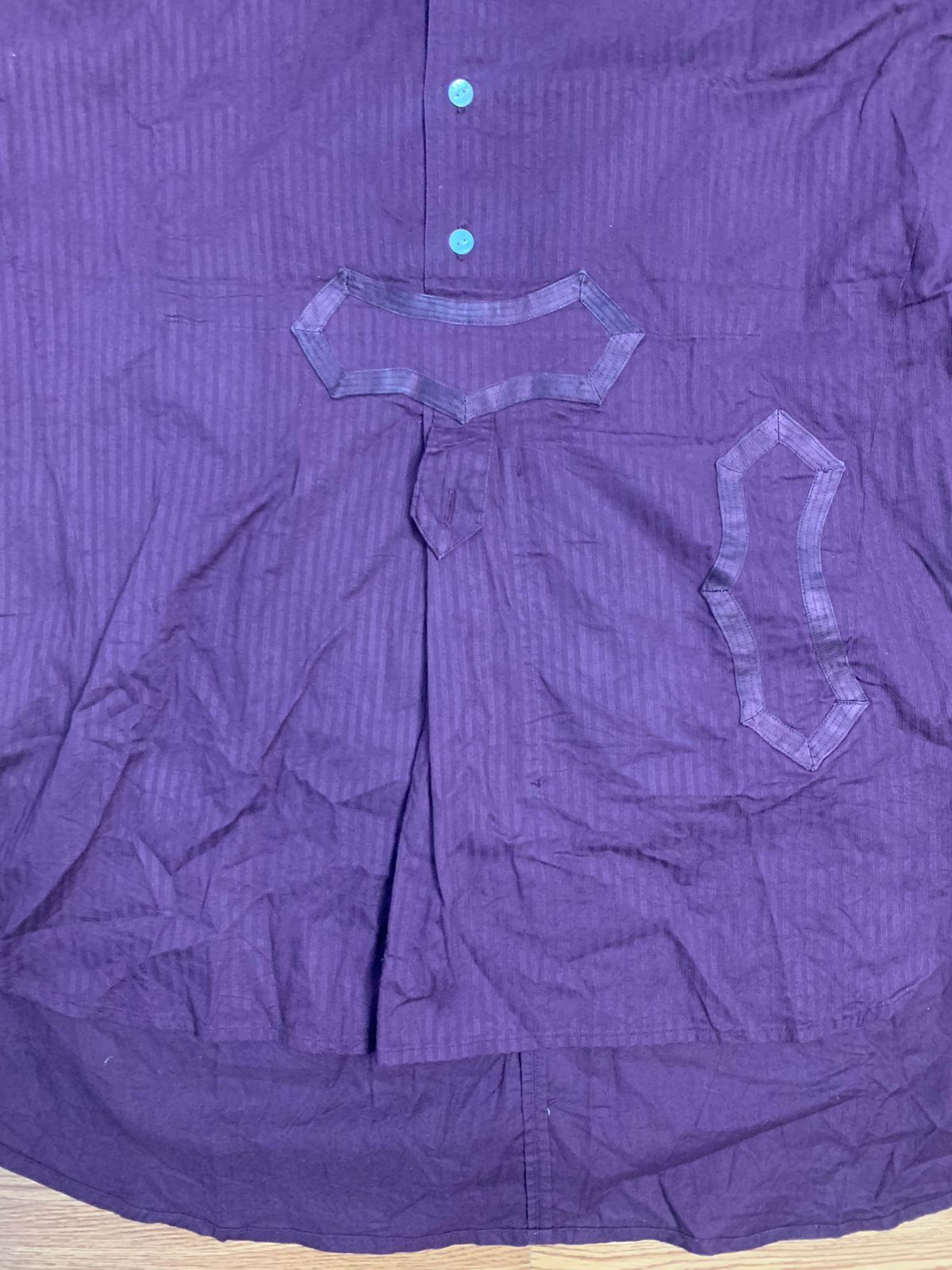 Number (N)ine Number (N)ine SS09 “Lonesome Heroes” Purple Button Shirt Size US L / EU 52-54 / 3 - 5 Thumbnail