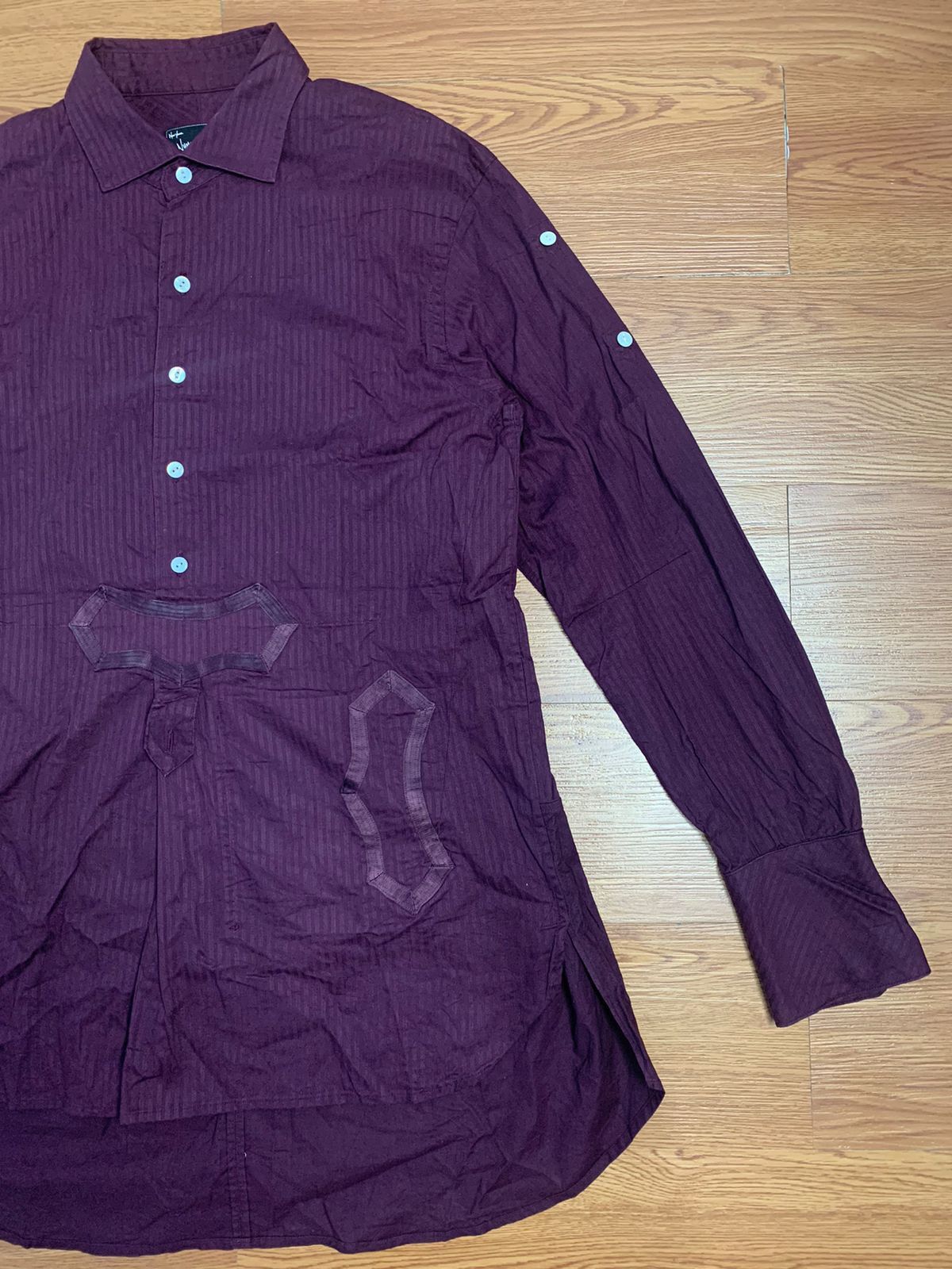 Number (N)ine Number (N)ine SS09 “Lonesome Heroes” Purple Button Shirt Size US L / EU 52-54 / 3 - 4 Thumbnail