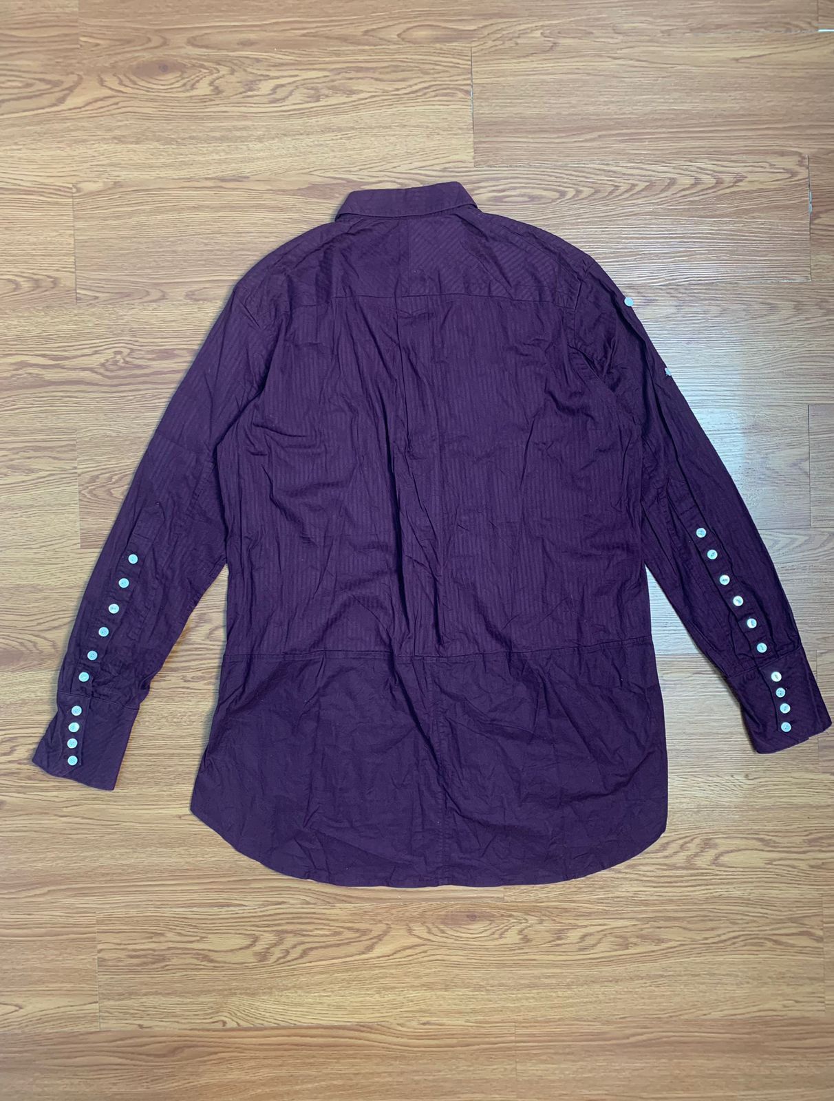 Number (N)ine Number (N)ine SS09 “Lonesome Heroes” Purple Button Shirt Size US L / EU 52-54 / 3 - 7 Thumbnail