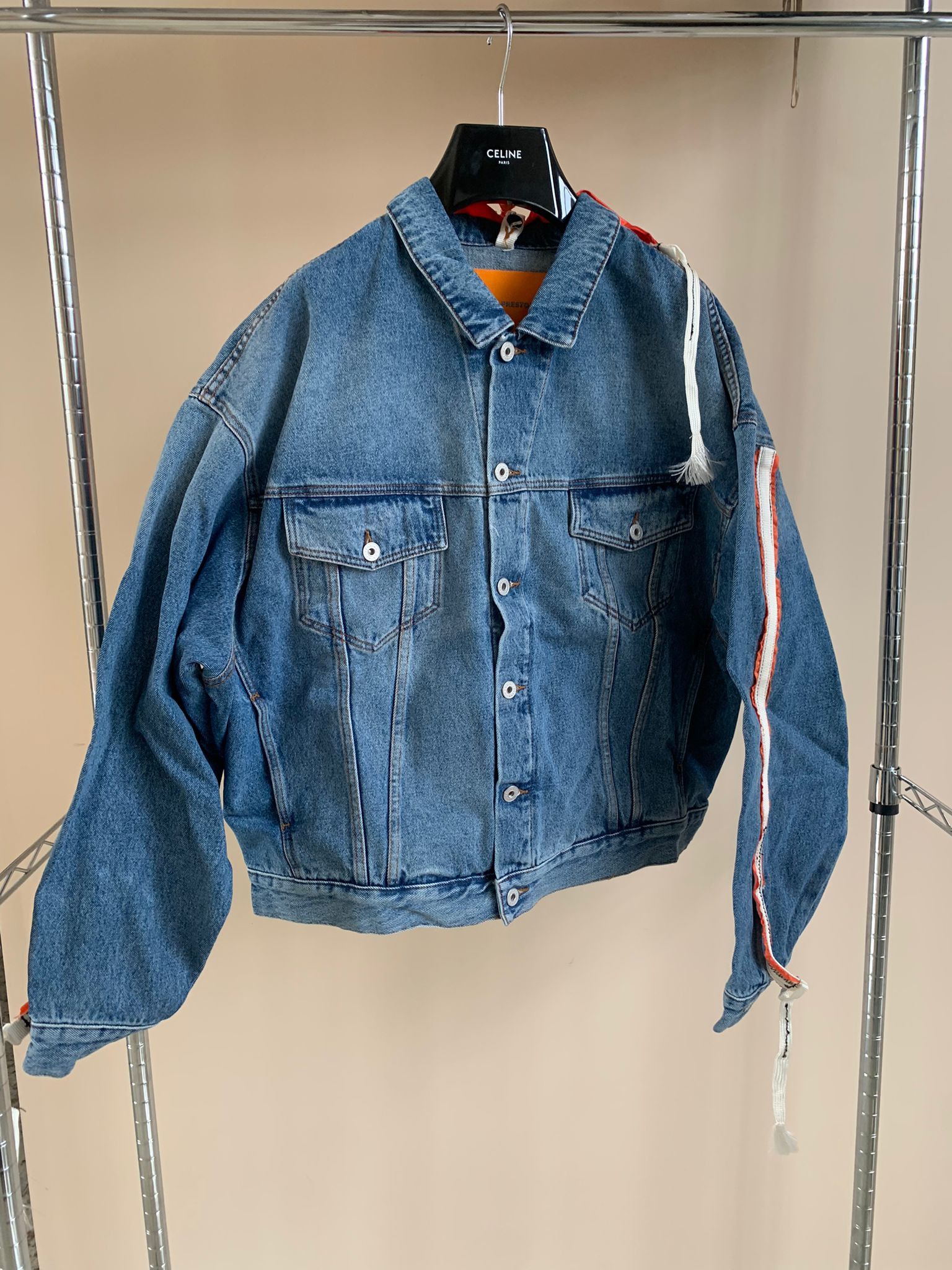Heron Preston Denim Jacket in Blue Size US M / EU 48-50 / 2 - 2 Thumbnail