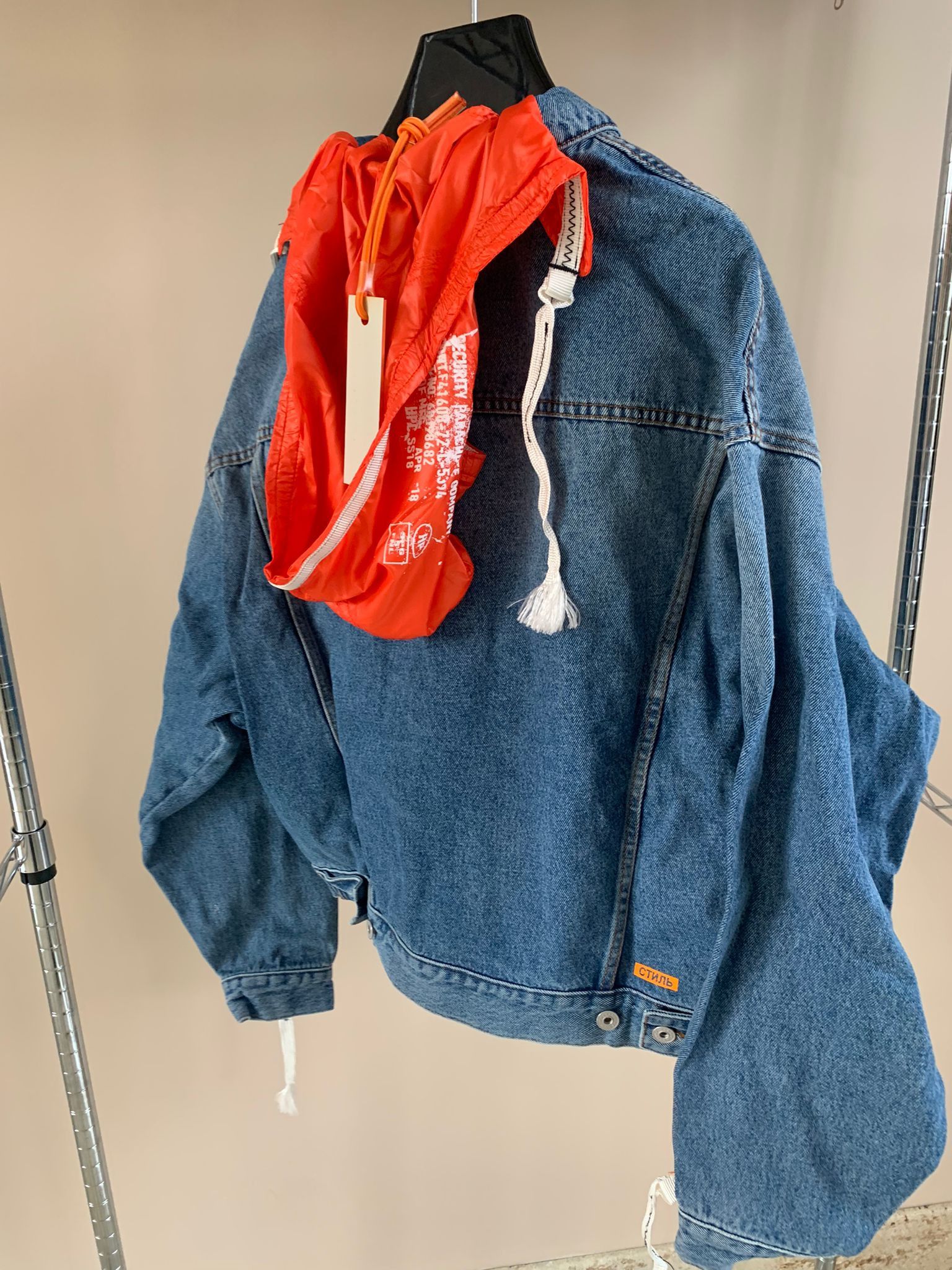 Heron Preston Denim Jacket in Blue Size US M / EU 48-50 / 2 - 11 Thumbnail