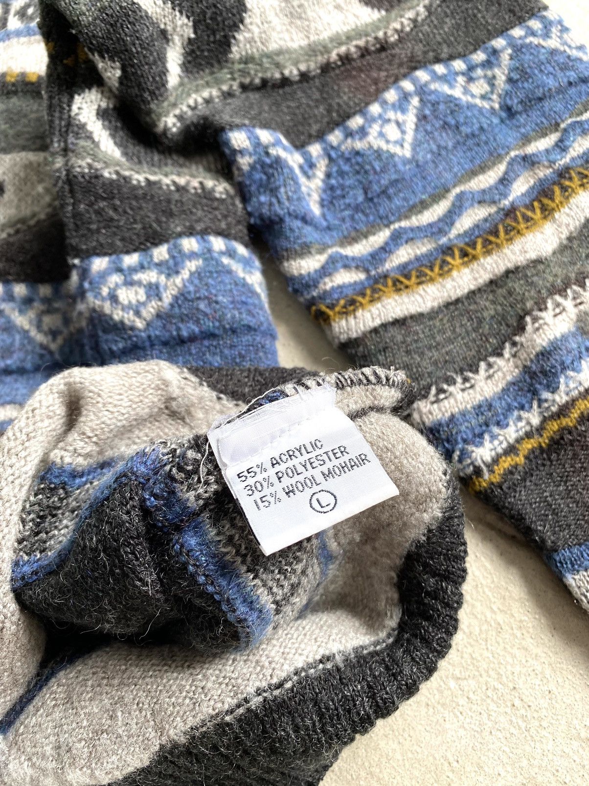 Japanese Brand 90’s Vintage Coogi Style Sweater Japanese Archive Hype Size US XL / EU 56 / 4 - 16 Thumbnail
