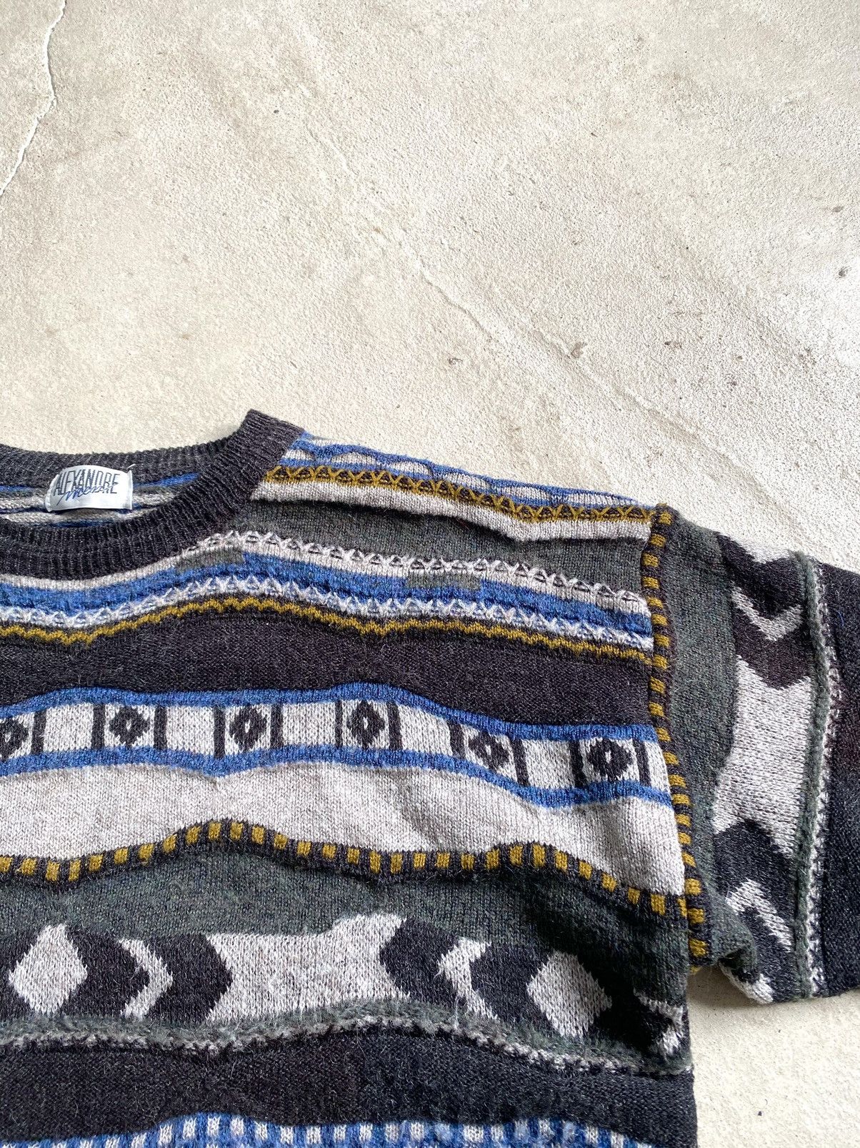 Japanese Brand 90’s Vintage Coogi Style Sweater Japanese Archive Hype Size US XL / EU 56 / 4 - 9 Thumbnail