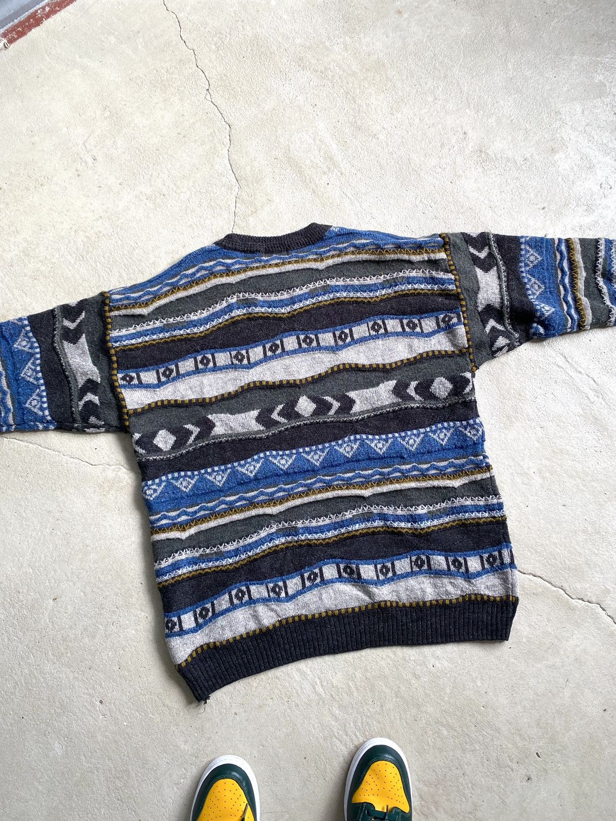 Japanese Brand 90’s Vintage Coogi Style Sweater Japanese Archive Hype Size US XL / EU 56 / 4 - 17 Thumbnail