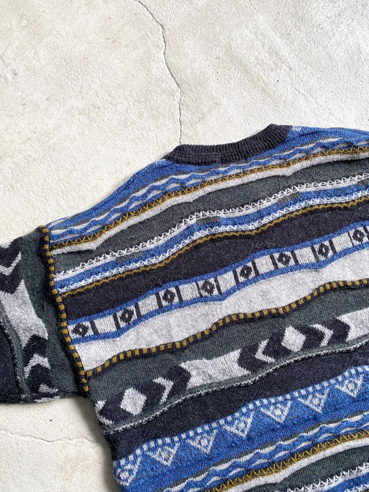 Japanese Brand 90’s Vintage Coogi Style Sweater Japanese Archive Hype Size US XL / EU 56 / 4 - 18 Thumbnail