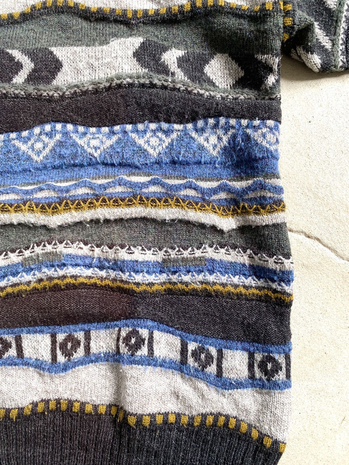 Japanese Brand 90’s Vintage Coogi Style Sweater Japanese Archive Hype Size US XL / EU 56 / 4 - 11 Thumbnail