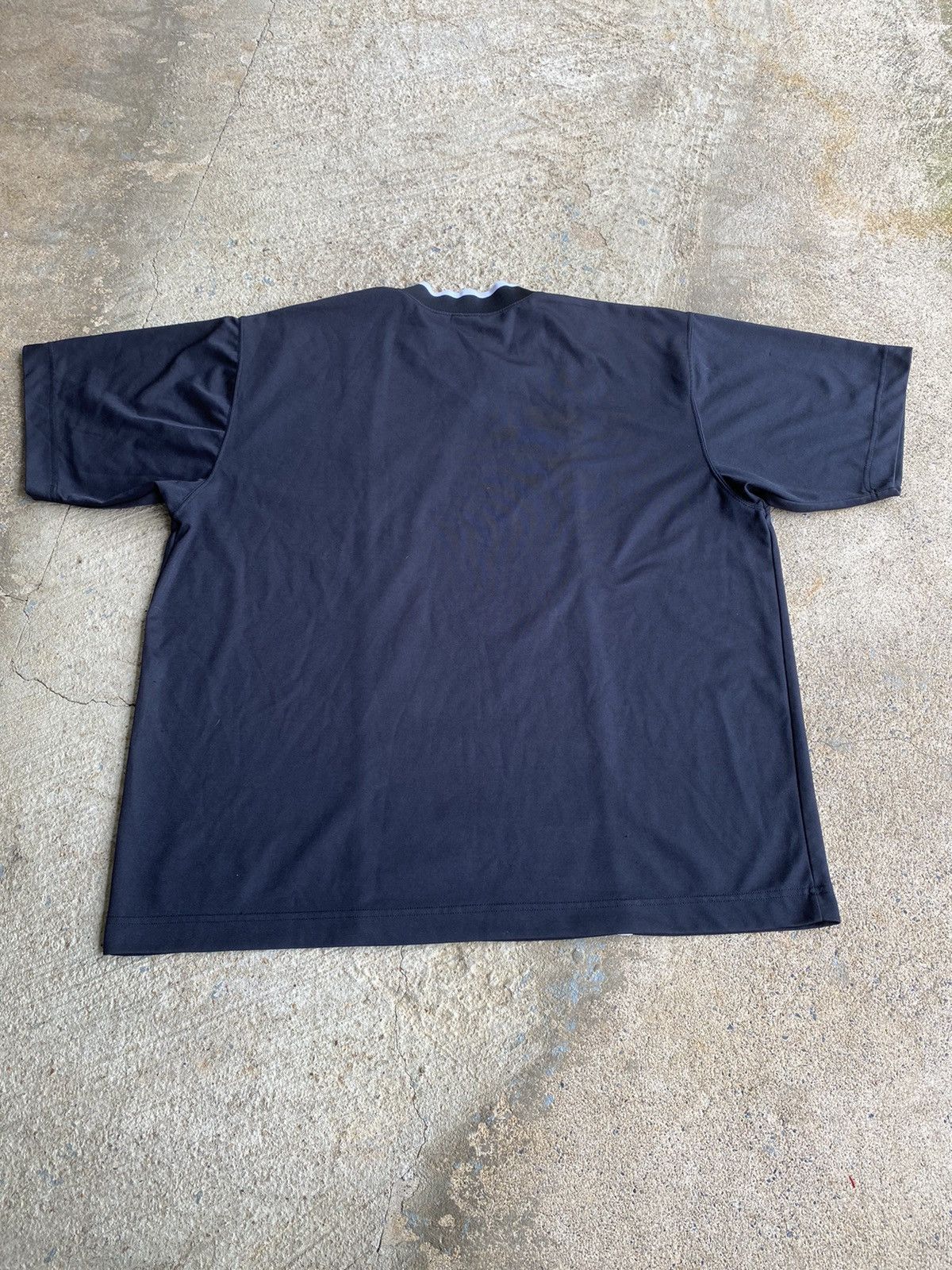 Nike × Vintage Vintage Y2K Nike Center Check Jersey Oversized Shirt Size US XL / EU 56 / 4 - 7 Thumbnail