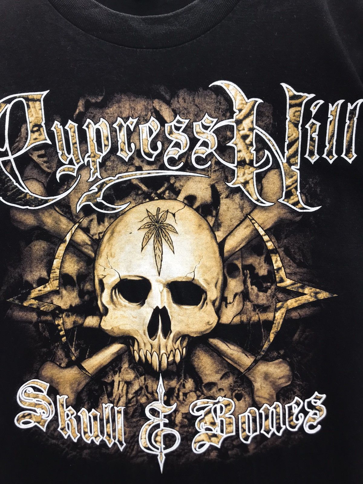 Band Tees × Rap Tees Vintage Cypress Hill Skull & Bone Rap Tees Bootleg Size US L / EU 52-54 / 3 - 3 Thumbnail