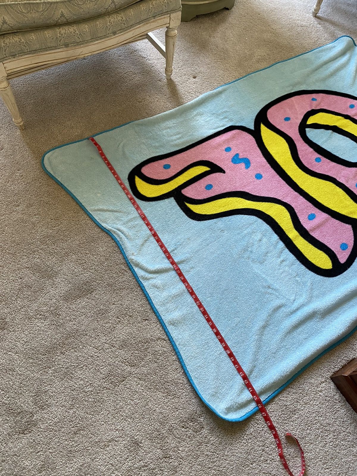 Golf Wang × Odd Future × Tyler The Creator Golf Wang CFG Blanket - Camp Flog Gnaw Event Prize Blanket Size ONE SIZE - 4 Thumbnail