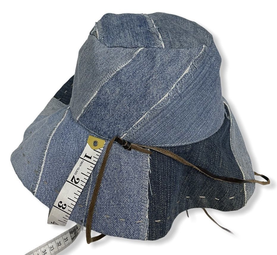 Japanese Brand Japanese Brand PUNAH Patchwork Denim Bucket Kapital Style! Size ONE SIZE - 12 Thumbnail