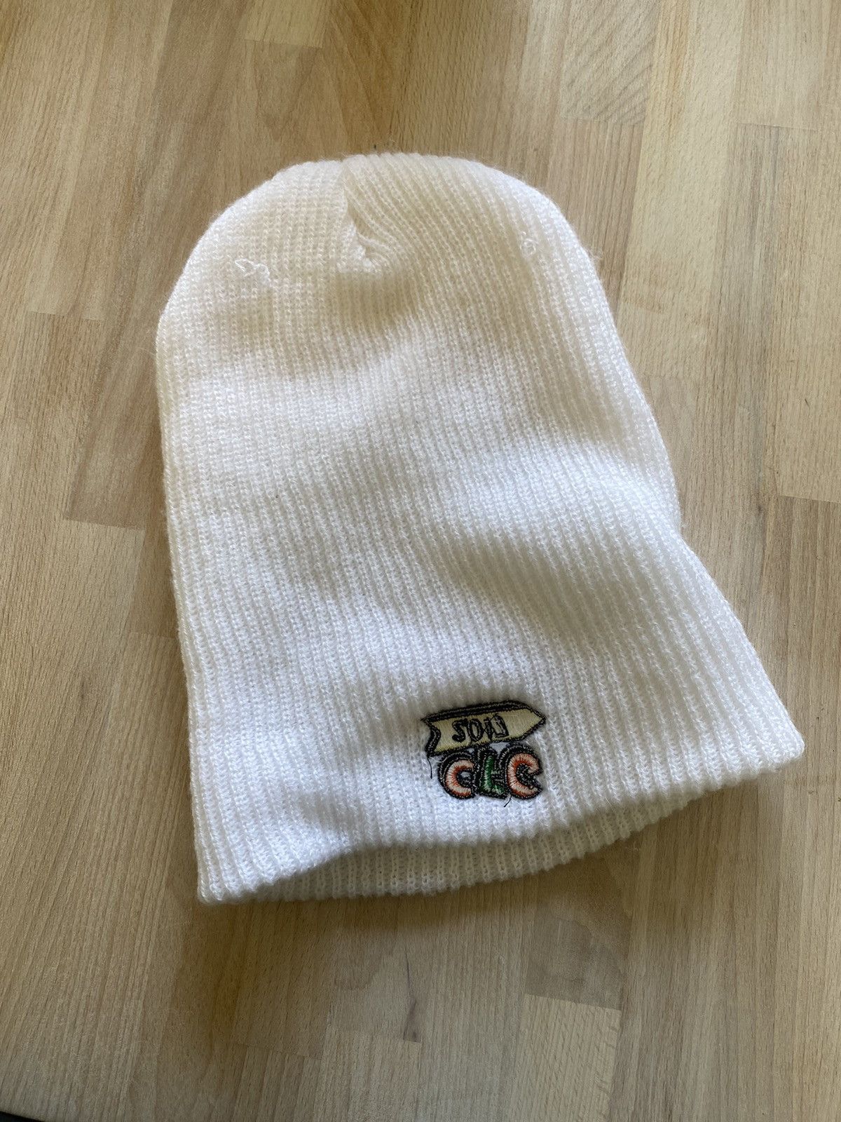 Golf Wang Camp Flog Gnaw 2017 Golf Wang Great Wang Sam Beanie White Size ONE SIZE - 4 Thumbnail